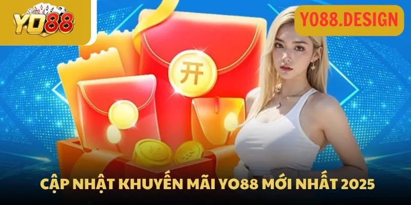 Cập nhật khuyến mãi Yo88 mới nhất 2025 dành cho mọi thành viên
