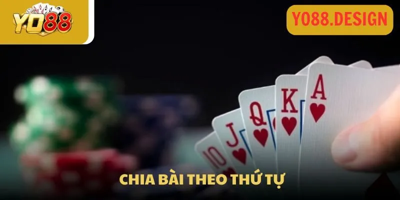 Thành viên sắp xếp bài đúng thứ tự để đánh